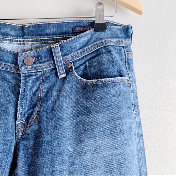 Citizens of Humanity • Ingrid #002 Stretch Low Waist Flair, Medium Wash, Size 28 - Picture 9 of 16